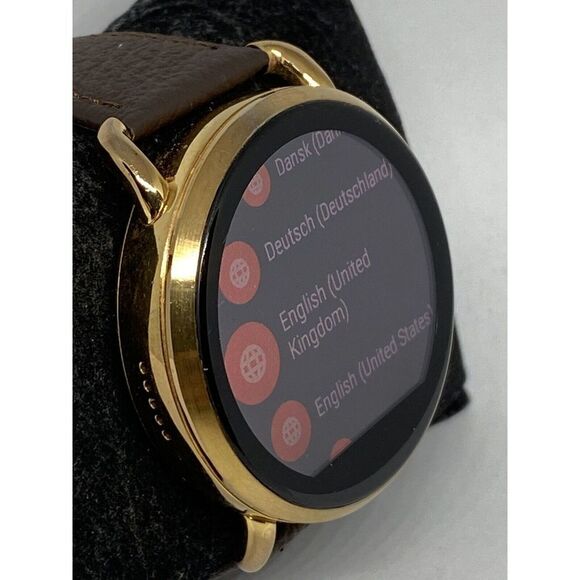 Fossil Gen 3 Authentic Genuine Smart Watch Custom Band FTW2102 LT258 - Picture 5 of 12